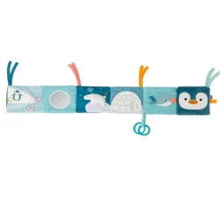 Little big friends                    Livre d'éveil en tissu 3 en 1 Océan