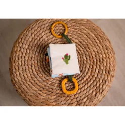 Little big friends Livre Tissu bébé Jungle Multicolore