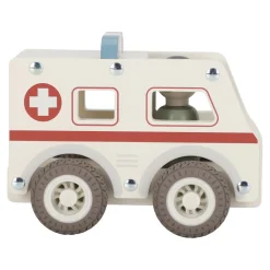 Little Dutch                    Ambulance en bois FSC     Multicolore