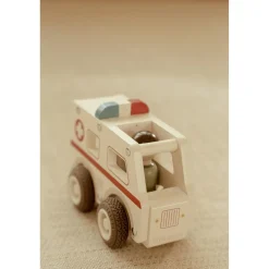 Little Dutch                    Ambulance en bois FSC     Multicolore