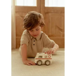 Little Dutch                    Ambulance en bois FSC     Multicolore
