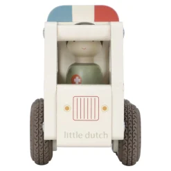 Little Dutch                    Ambulance en bois FSC     Multicolore