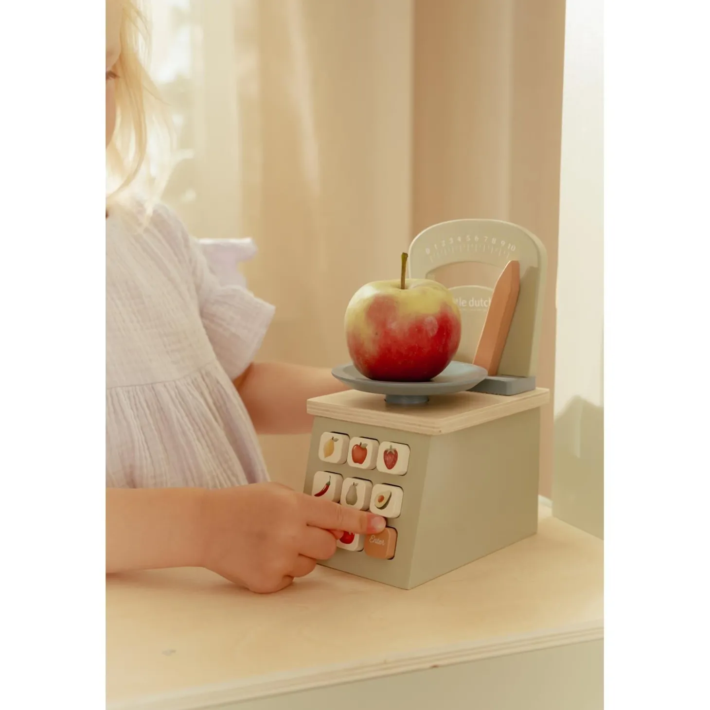 Little Dutch Balance en bois FSC Multicolore