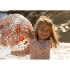 Little Dutch Ballon de plage 3D Pink Flowers