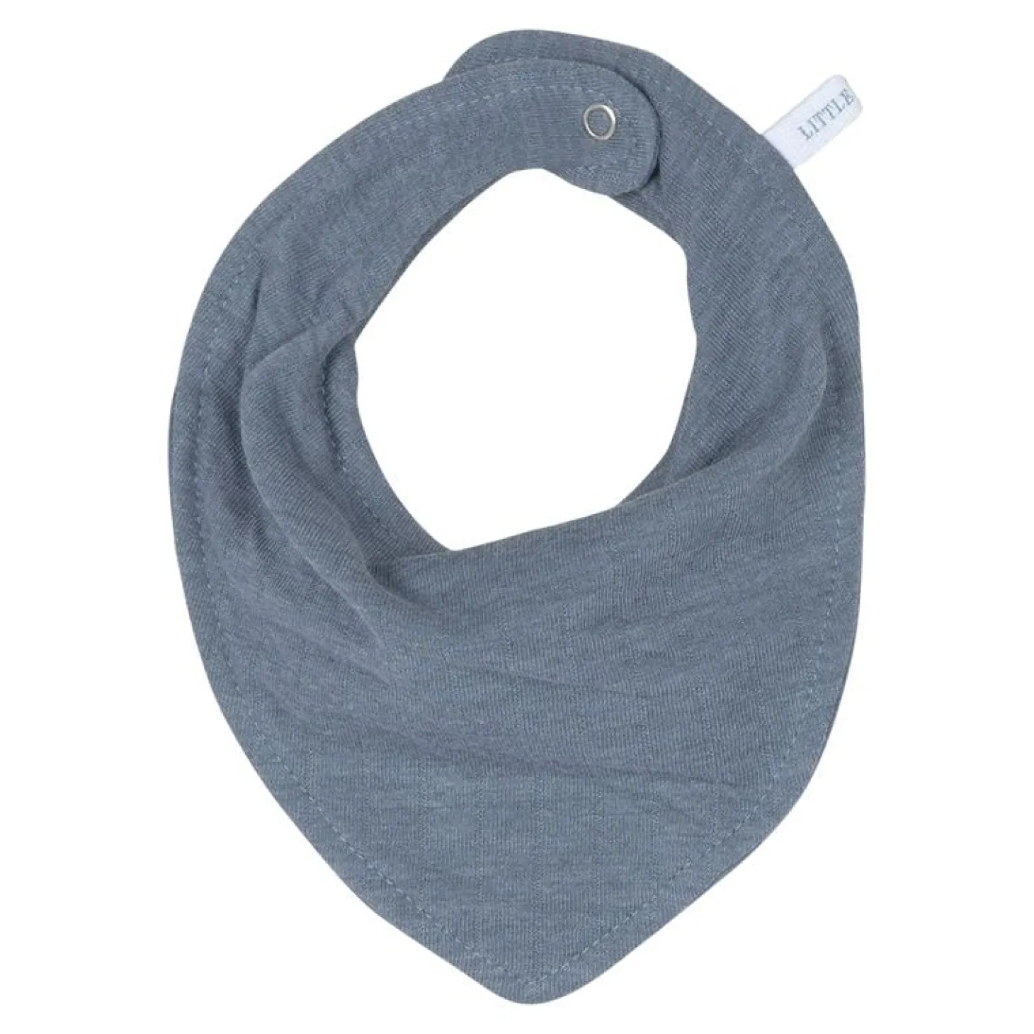 Little Dutch Bavoir bandana Pure Blue