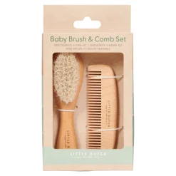 Little Dutch                    Bébé Brosse et Peigne Ensemble    Marron