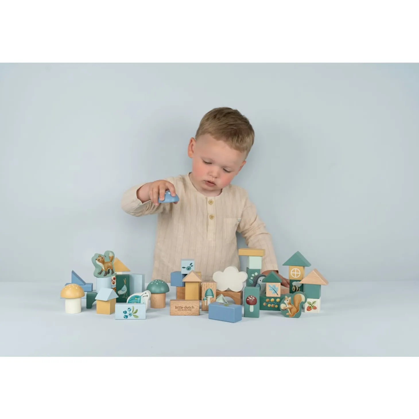 Little Dutch Blocs de construction en bois FSC Forest Friends