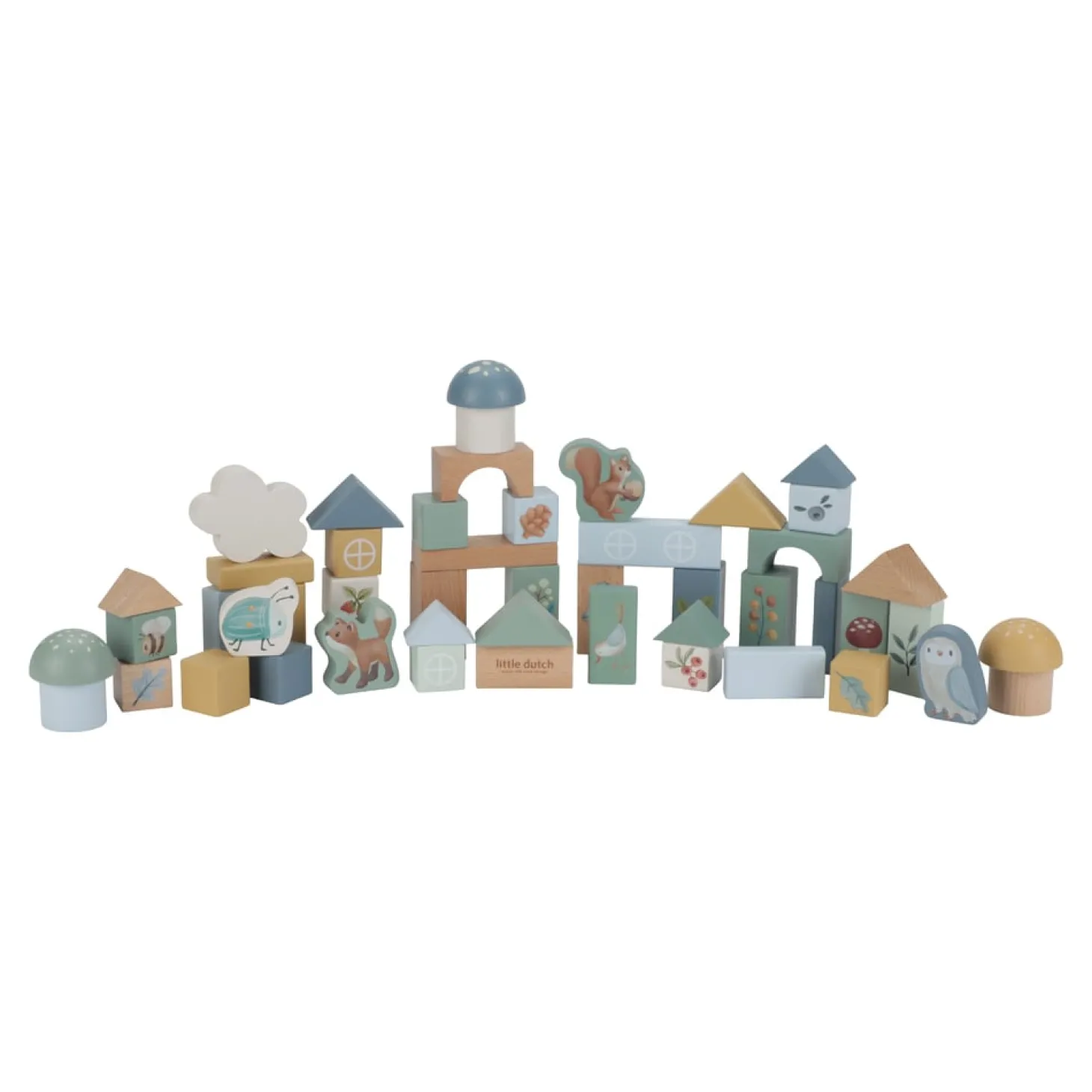 Little Dutch Blocs de construction en bois FSC Forest Friends