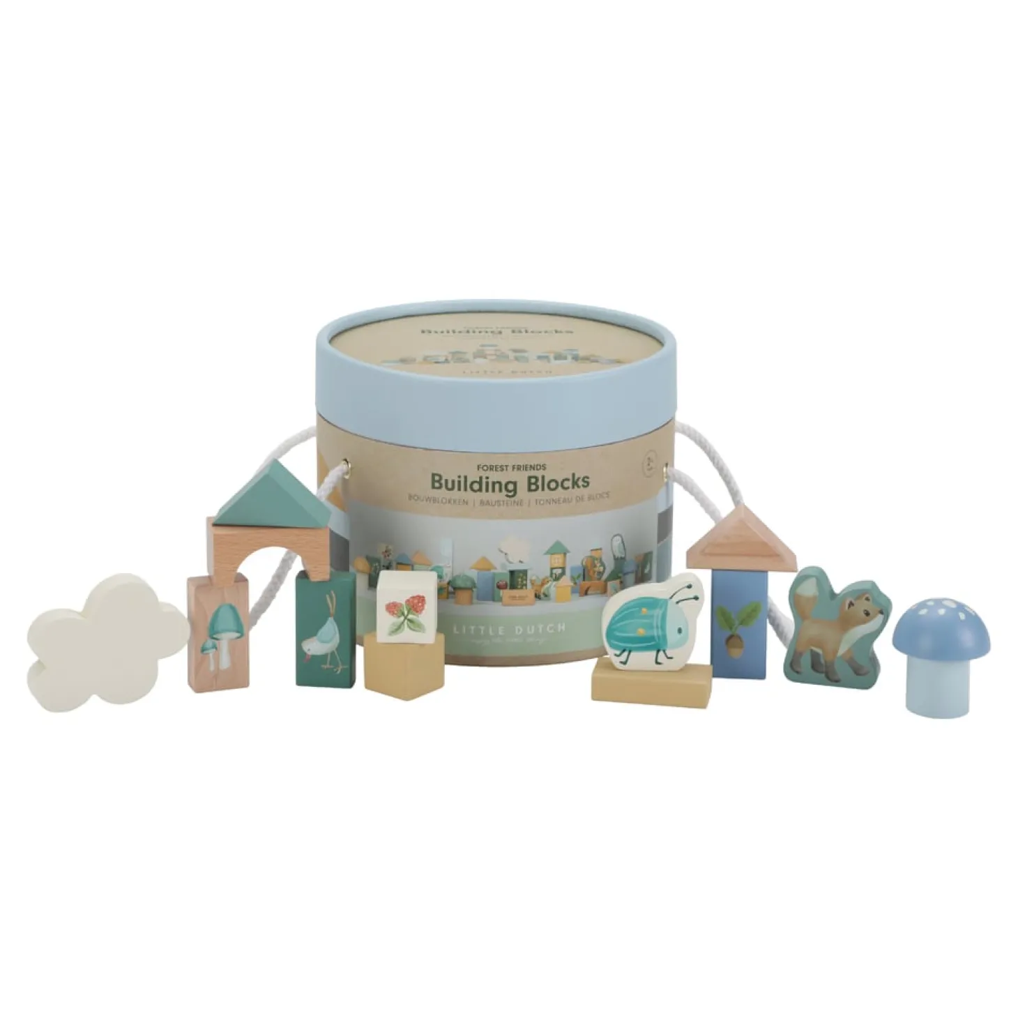 Little Dutch Blocs de construction en bois FSC Forest Friends