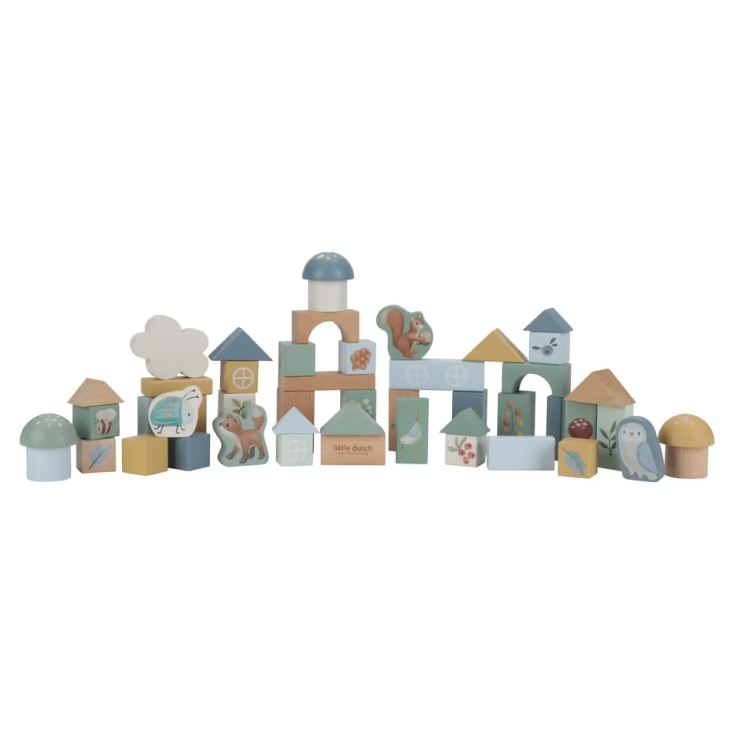 Little Dutch Blocs de construction en bois FSC Forest Friends