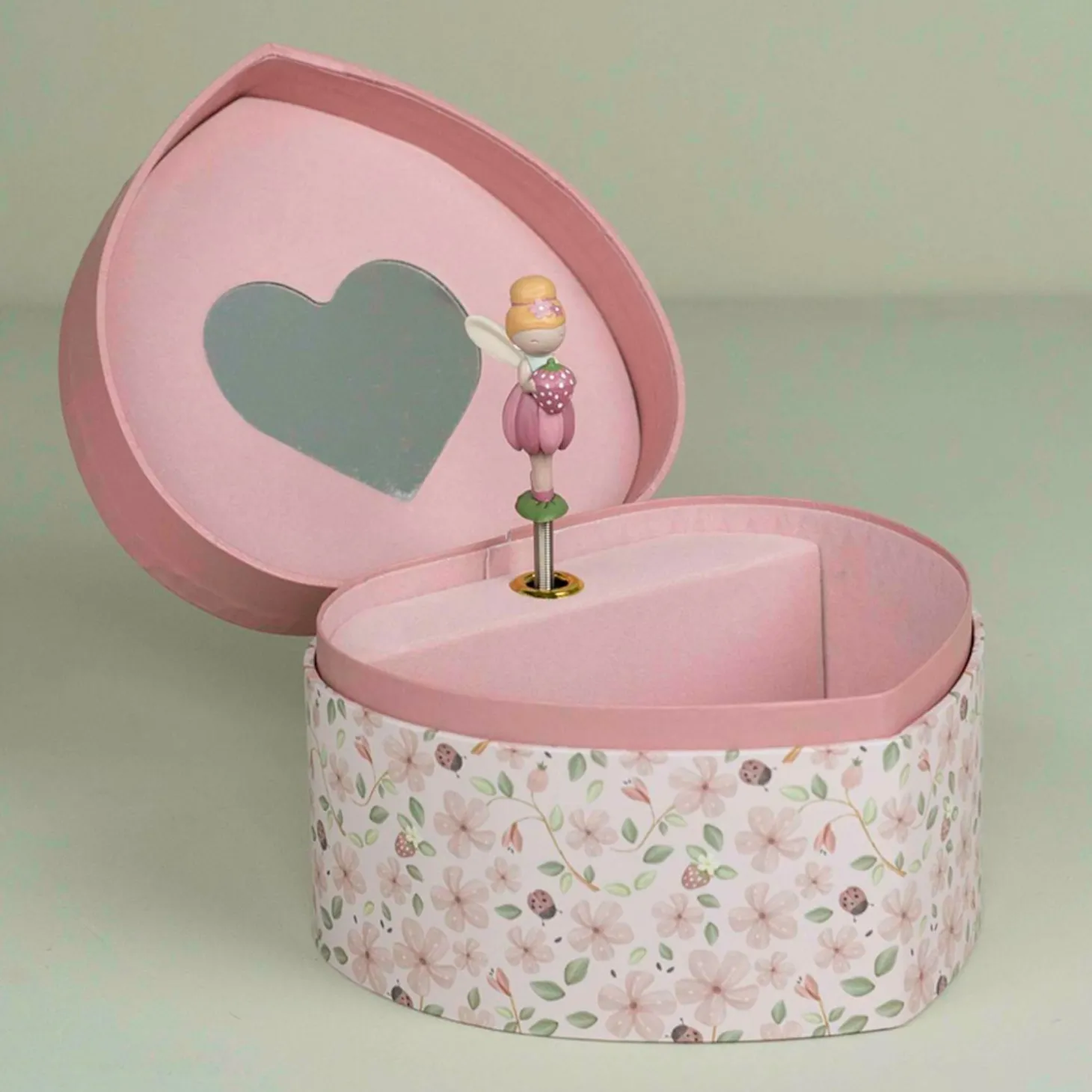 Little Dutch Boîte à bijoux musicale Fraise
