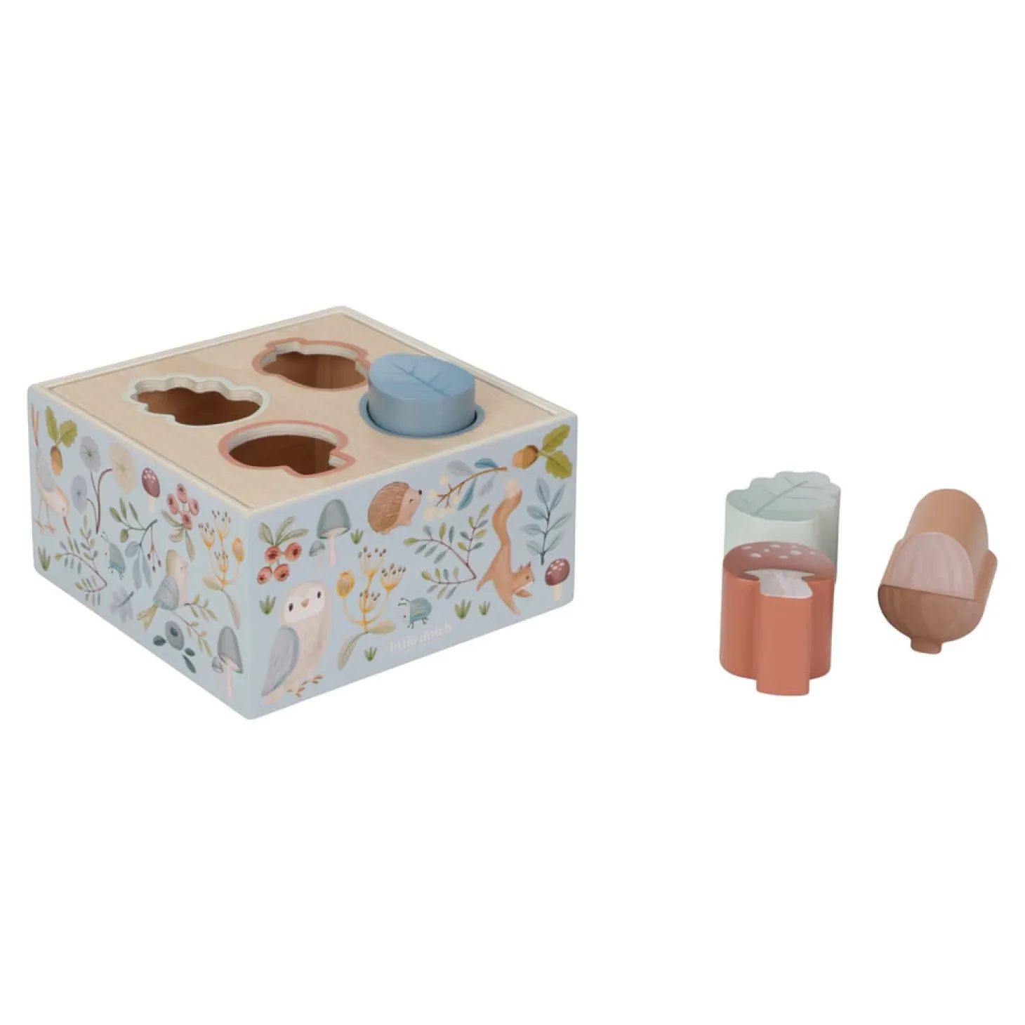 Little Dutch Boîte à formes en bois FSC Forest Friends