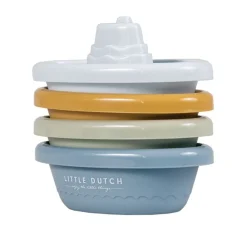 Little Dutch                    Bâteaux de bain à empiler    Bleu