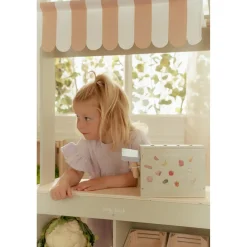 Little Dutch Caisse enregistreuse en bois FSC Multicolore