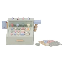 Little Dutch Caisse enregistreuse en bois FSC Multicolore