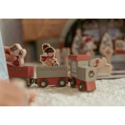 Little Dutch                    Calendrier de l'avent avec circuit de train FSC     Multicolore