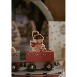 Little Dutch Calendrier de l'avent avec circuit de train FSC Multicolore