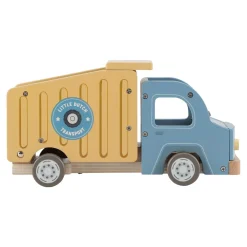 Little Dutch Camion-benne en bois FSC Multicolore