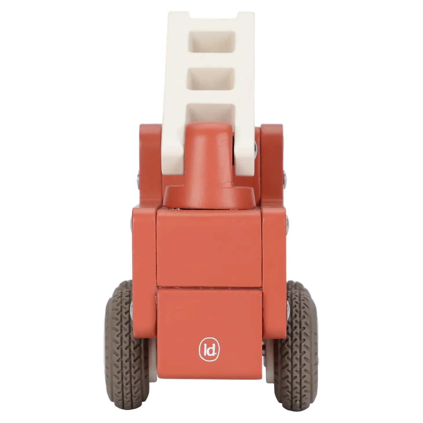 Little Dutch Camion de pompiers 1er âge en bois FSC Multicolore