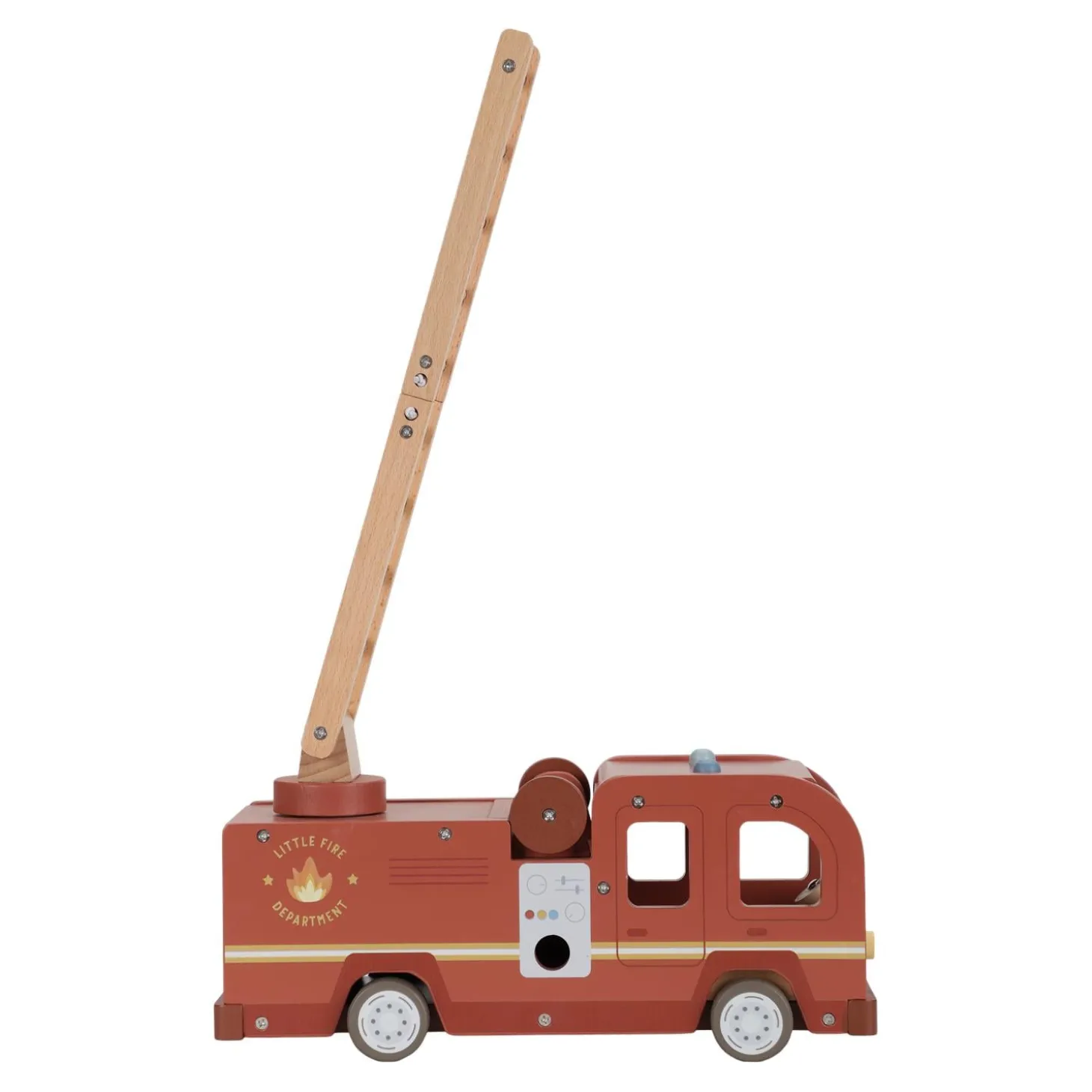 Little Dutch Camion de pompiers et accessoires en bois FSC Multicolore