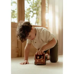 Little Dutch Camion de pompiers et accessoires en bois FSC Multicolore