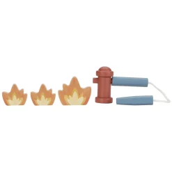 Little Dutch Camion de pompiers et accessoires en bois FSC Multicolore