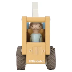 Little Dutch                    Camion grue en bois FSC     Multicolore