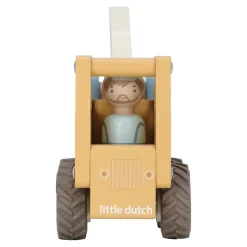 Little Dutch                    Camion grue en bois FSC     Multicolore