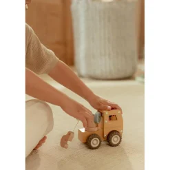 Little Dutch                    Camion grue en bois FSC     Multicolore