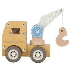 Little Dutch                    Camion grue en bois FSC     Multicolore