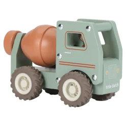 Little Dutch Camion toupie en bois FSC Multicolore