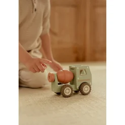 Little Dutch Camion toupie en bois FSC Multicolore