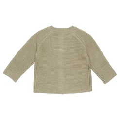 Little Dutch Cardigan en tricot olive 18 mois
