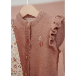 Little Dutch Cardigan tricoté Fairy Pink 56