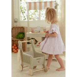 Little Dutch Chariot de courses en bois FSC Multicolore
