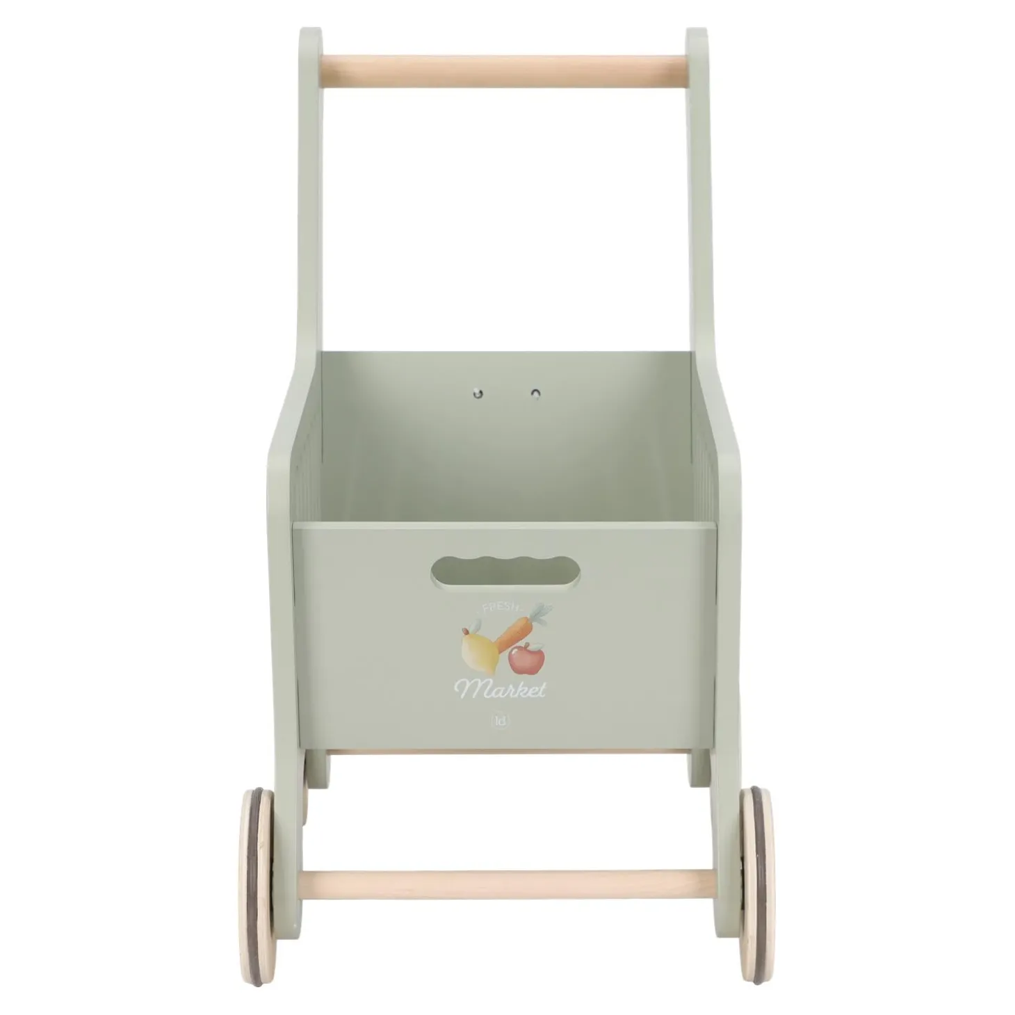 Little Dutch Chariot de courses en bois FSC Multicolore