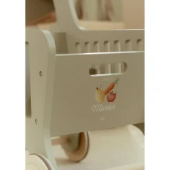 Little Dutch Chariot de courses en bois FSC Multicolore