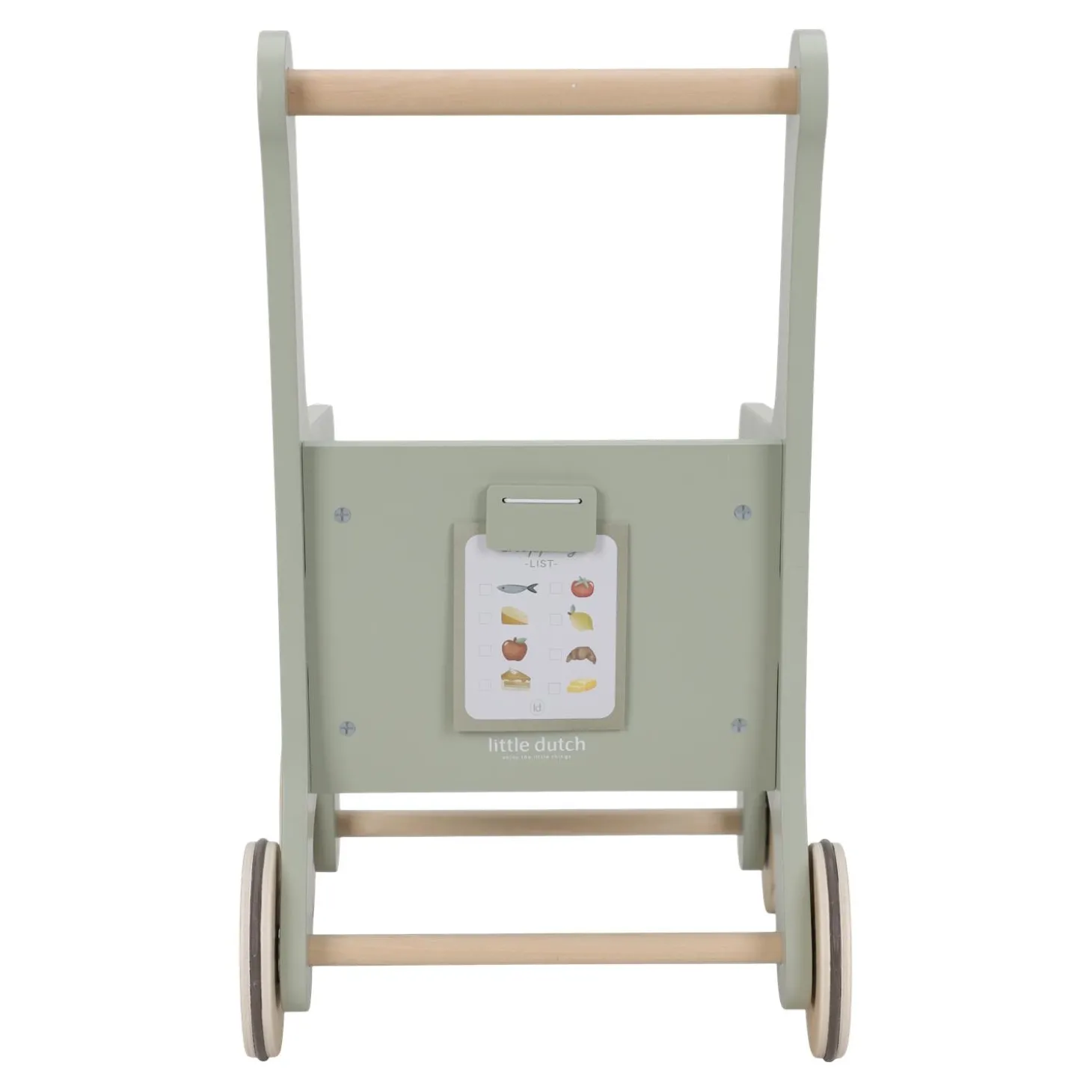 Little Dutch Chariot de courses en bois FSC Multicolore