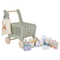Little Dutch Chariot de courses en bois FSC Multicolore