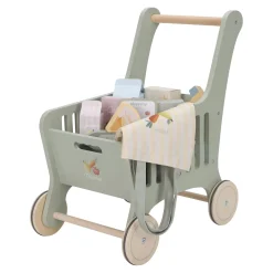 Little Dutch Chariot de courses en bois FSC Multicolore