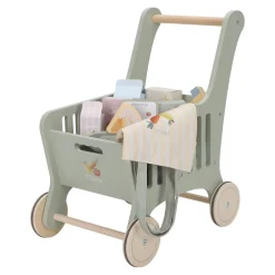 Little Dutch Chariot de courses en bois FSC Multicolore