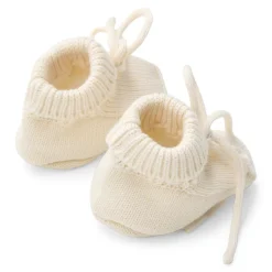 Little Dutch Chaussons en tricot Off White 44-56