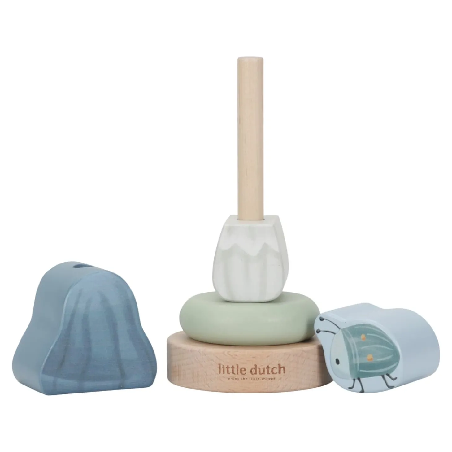 Little Dutch Coffret 3 jeux d'éveil en bois FSC Forest Friends