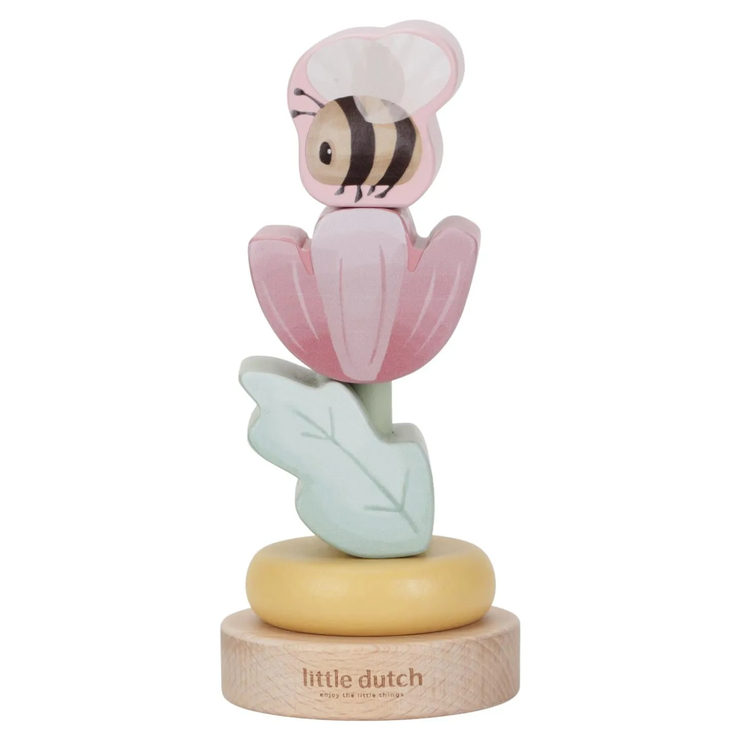 Little Dutch Coffret 3 jeux d'éveil en bois FSC Fairy Garden