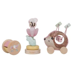 Little Dutch Coffret 3 jeux d'éveil en bois FSC Fairy Garden