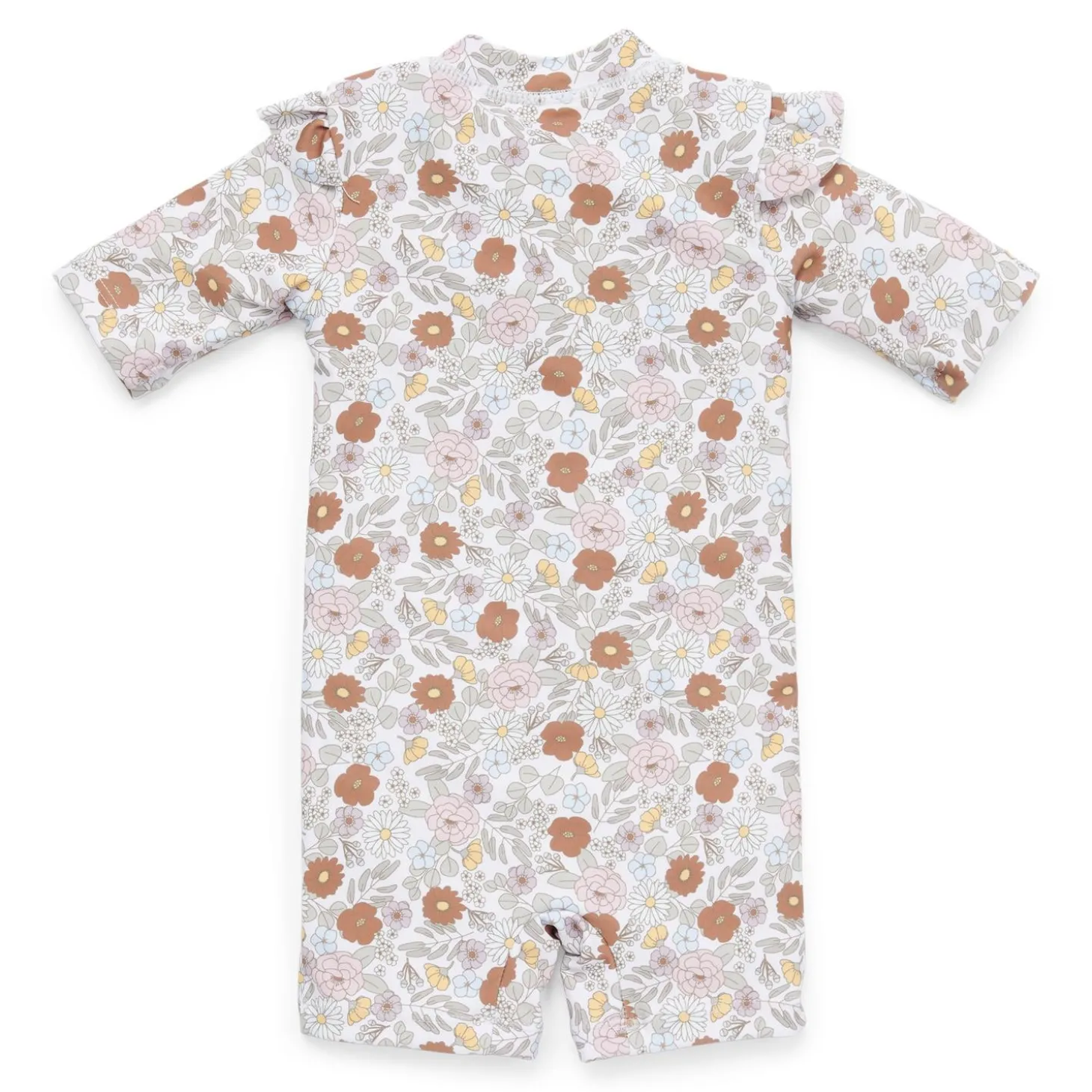 Little Dutch Combinaison de bain manches courtes Vintage Little Flowers 3-6 mois