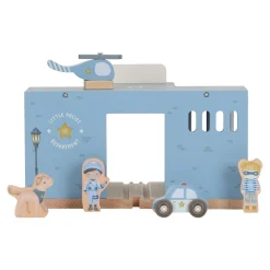 Little Dutch Commissariat de police en bois FSC Multicolore