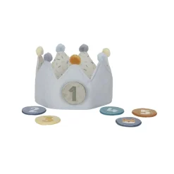 Little Dutch                    Couronne d’anniversaire avec chiffres    Rose