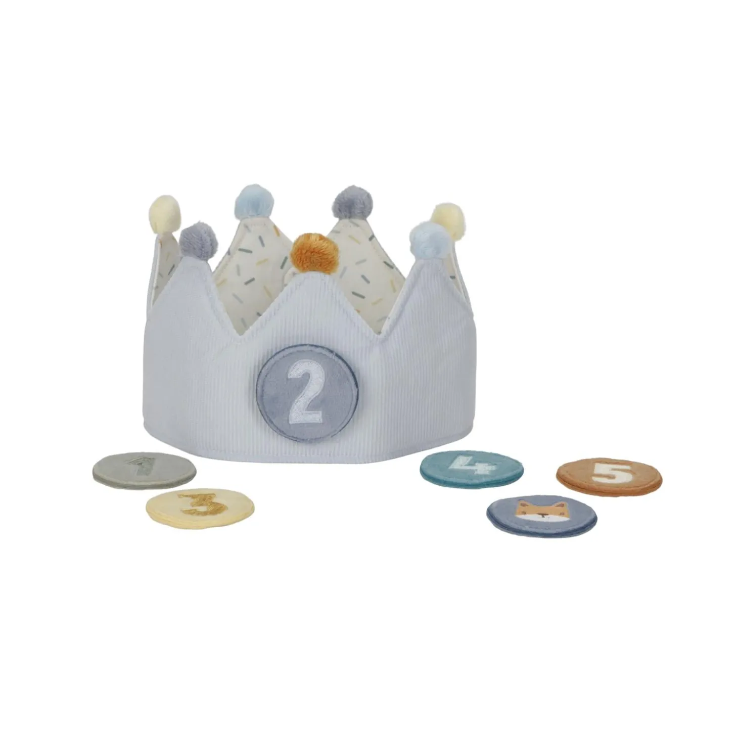 Little Dutch Couronne d’anniversaire avec chiffres Rose