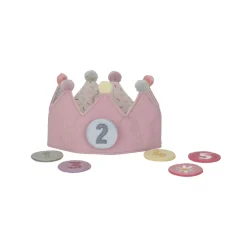 Little Dutch                    Couronne d’anniversaire avec chiffres    Vert Olive foncé